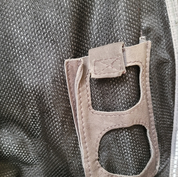 NWOT Wilson's Gray Black Distressed Genuine Leather Jacket Coat Size XXL - Picture 11 of 16